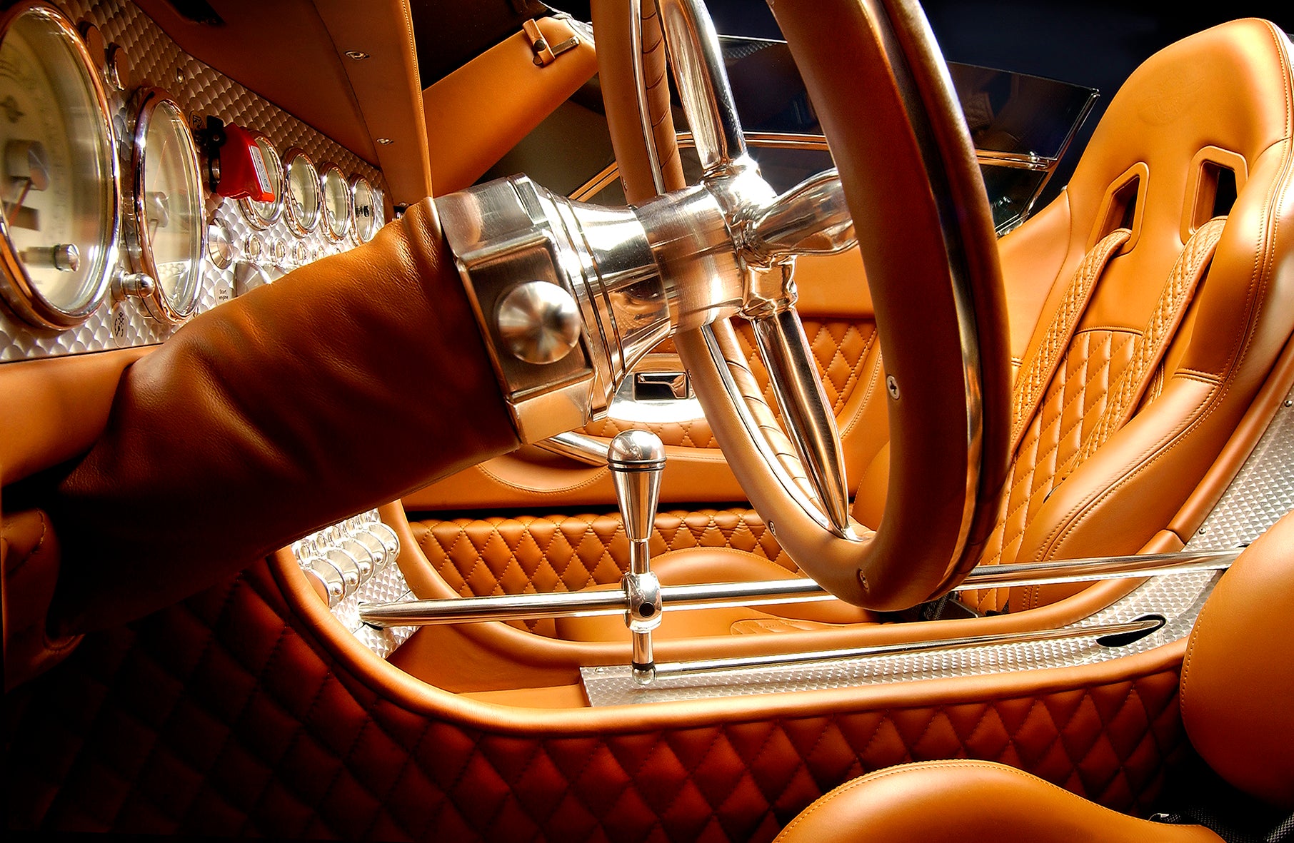 Spyker C8 Spyder Interior - Afbeelding 2